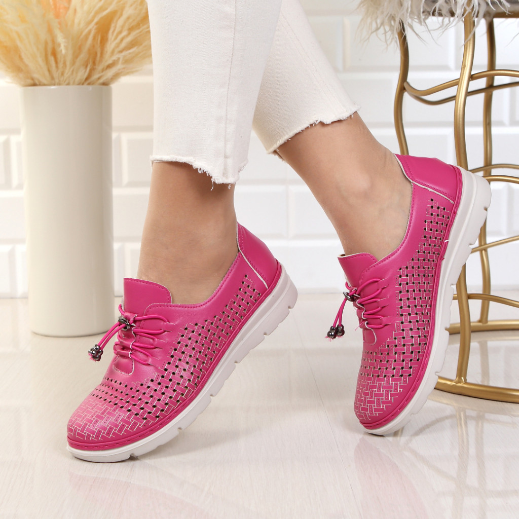 Pantofi roz fucsia usori Sigma