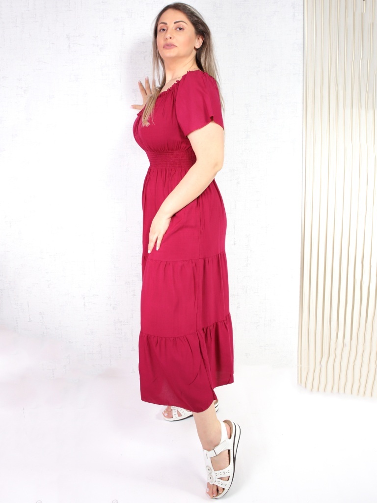 Rochie rosie Fatida