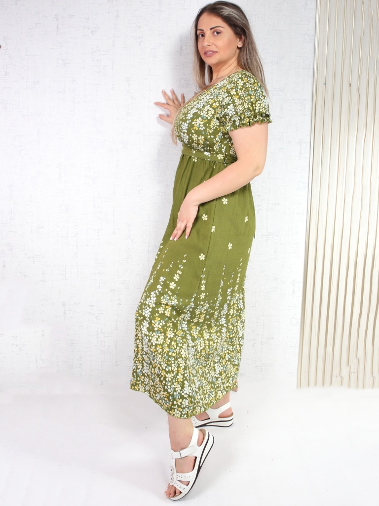 Rochie verde Vandeea