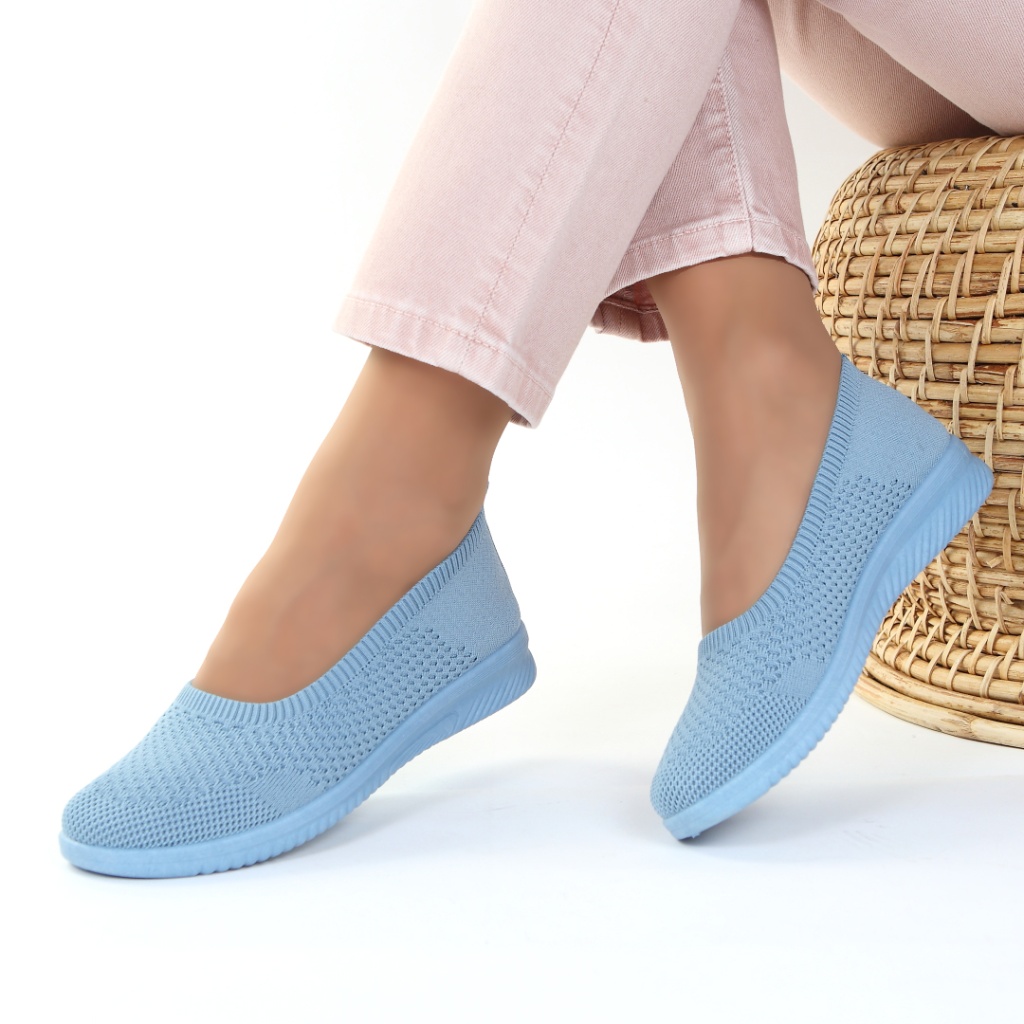 Espadrile blue usoare Malia