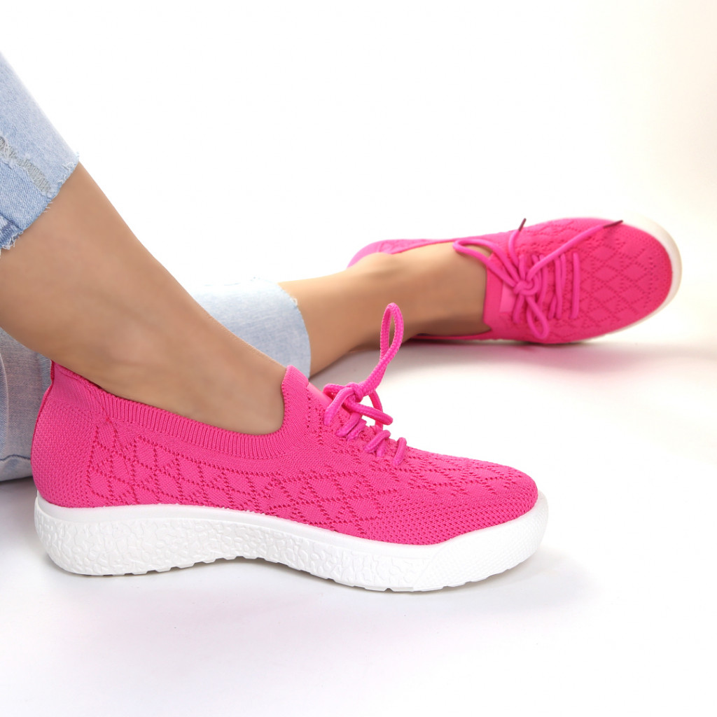 Espadrile fucsia usoare Orino