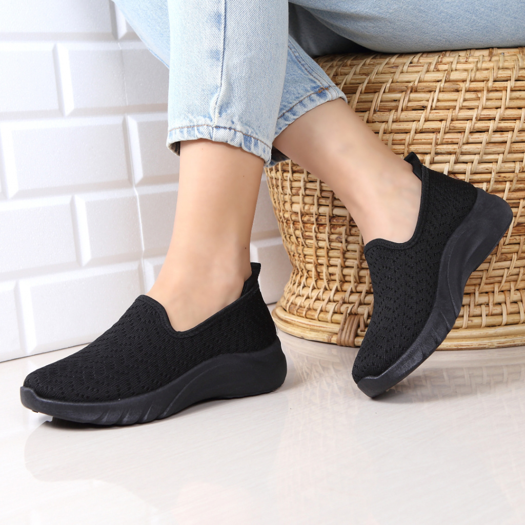 Espadrile negre usoare Ruslana