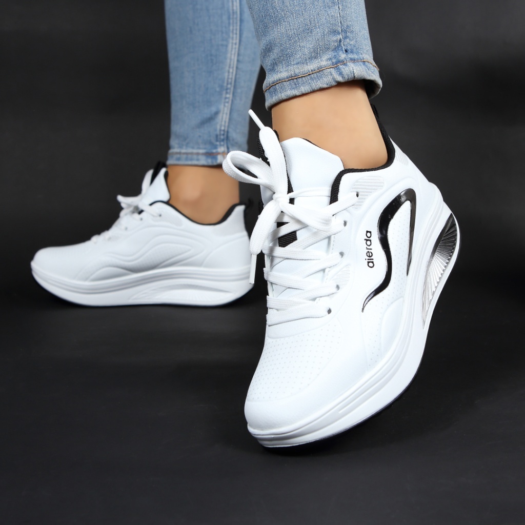 Adidasi comozi albi Uresa