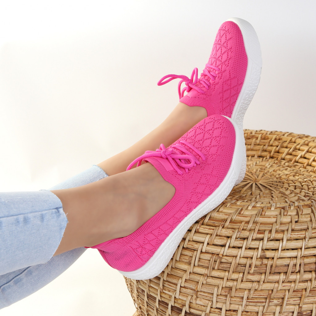 Espadrile fucsia usoare Orino