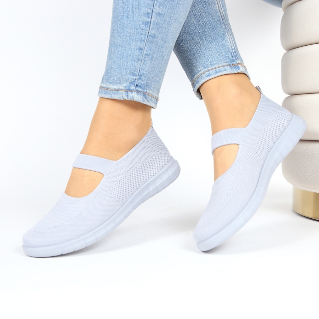 Espadrile gri usoare Sorna