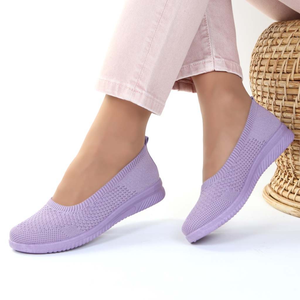 Espadrile mov usoare Malia