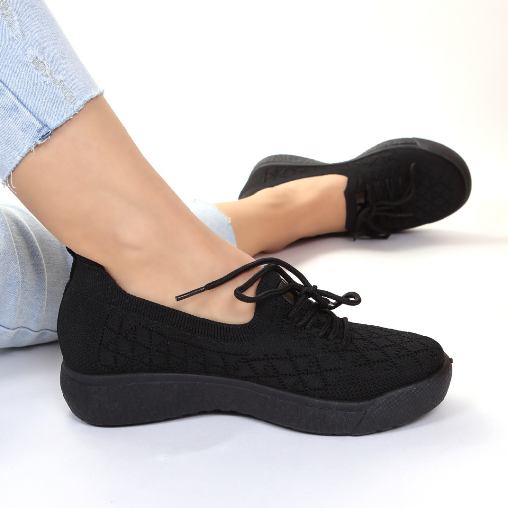 Espadrile negre usoare Orino