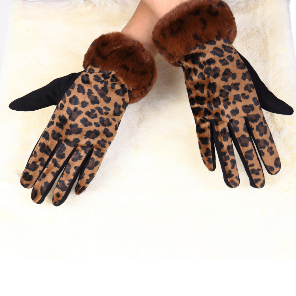 Manusi animal print maro reva