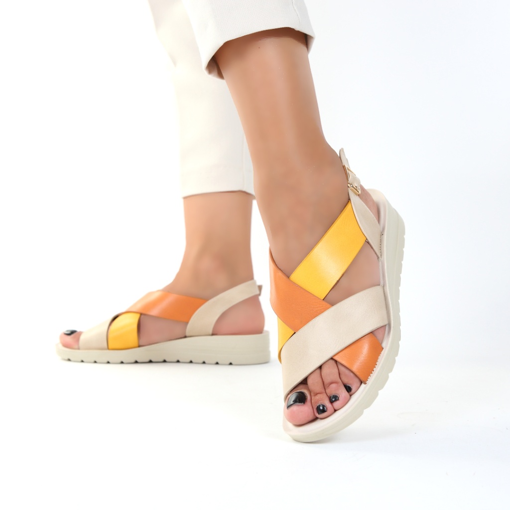 Sandale galbene usoare Keni