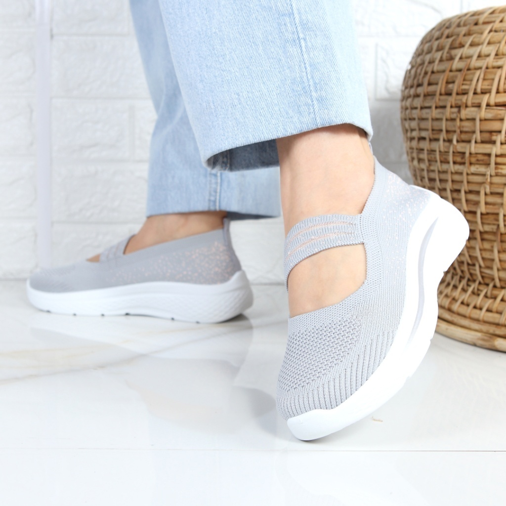 Espadrile gri usoare Zelina