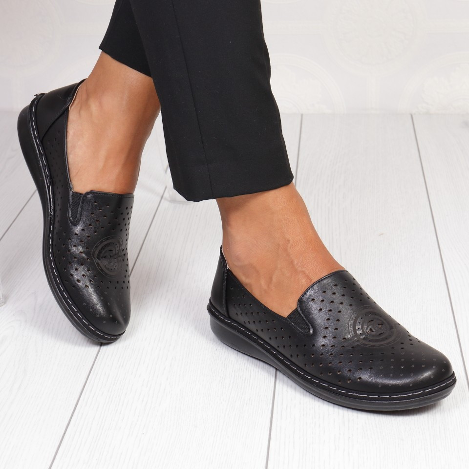 PANTOFI LUDOVICA BLACK