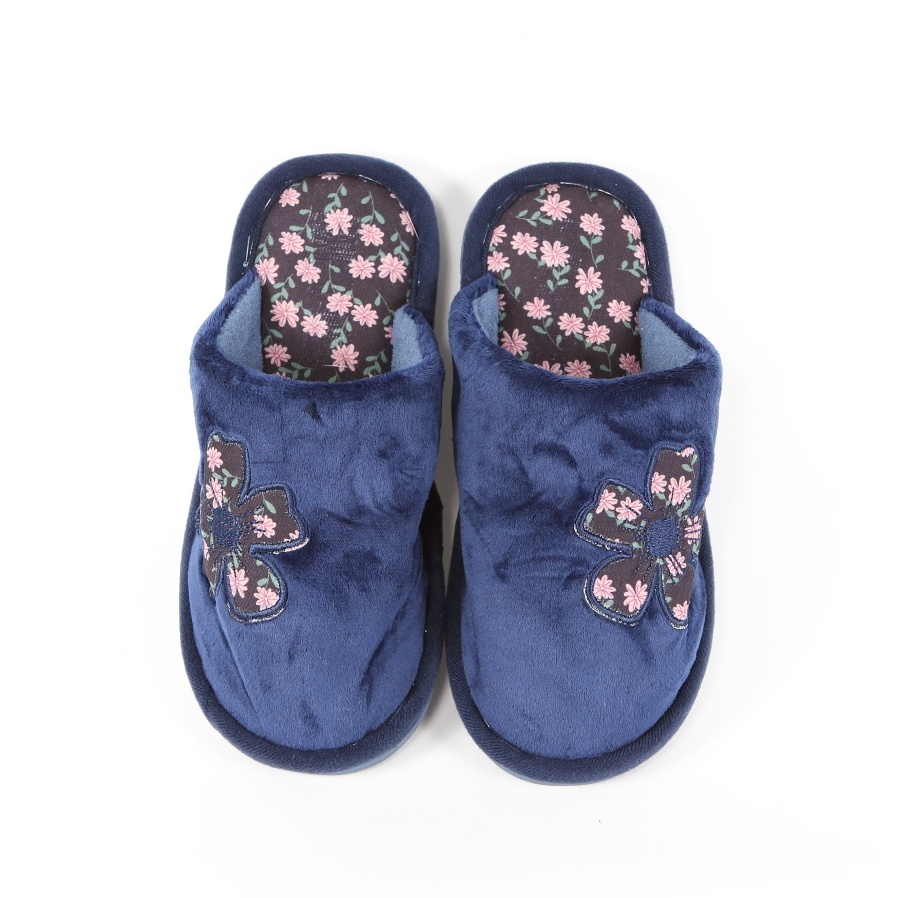 Papuci bleumarin de casa Liryn