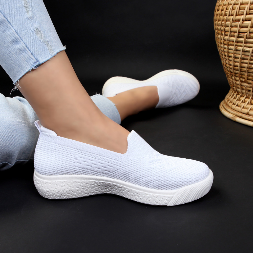 Espadrile albe usoare Izumi