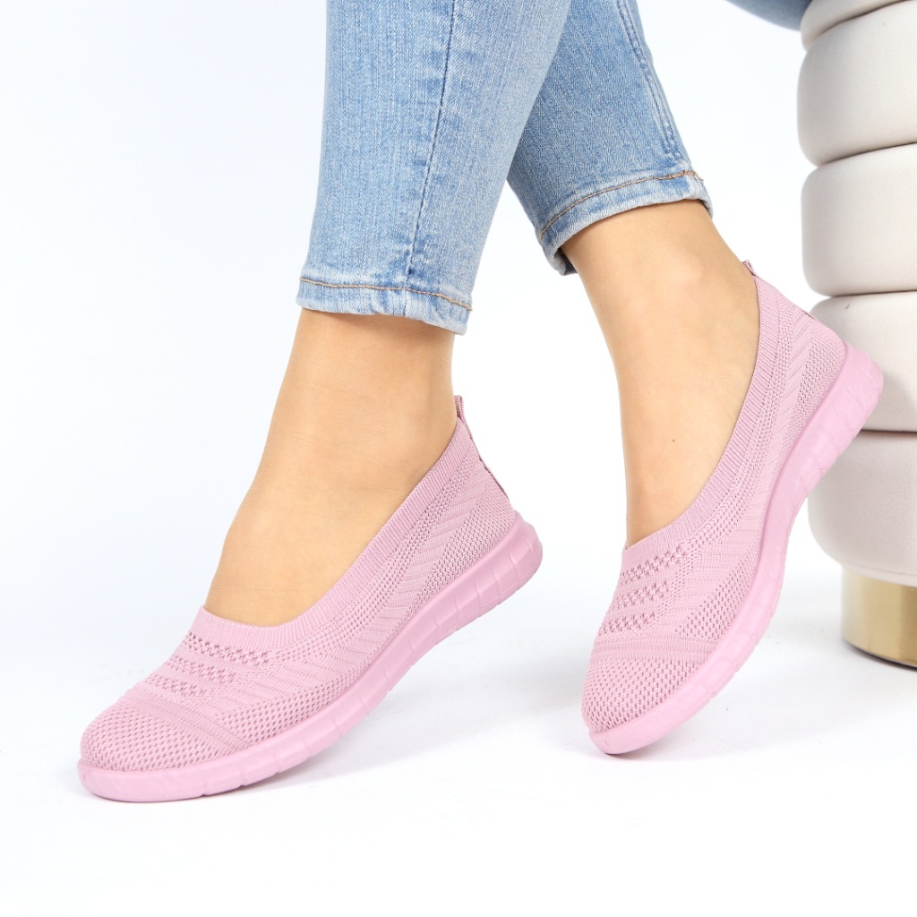 Espadrile roz usoare Yva