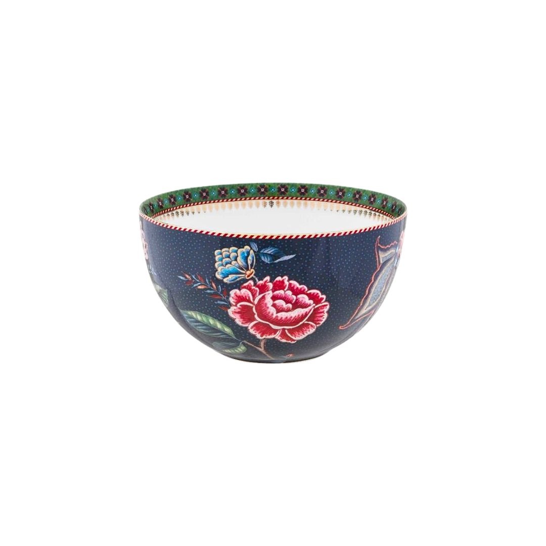 Bol din porțelan, Pip Studio, Blue, 18cm, colecția Berry Blues