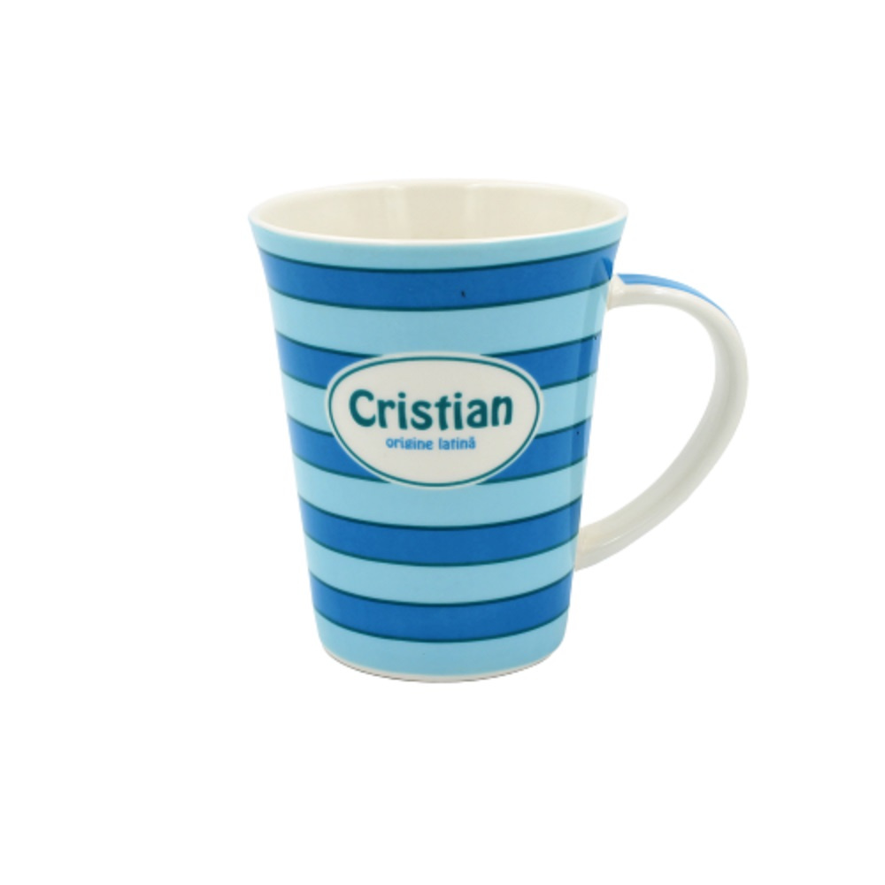 Cană din porțelan personalizată Cristian