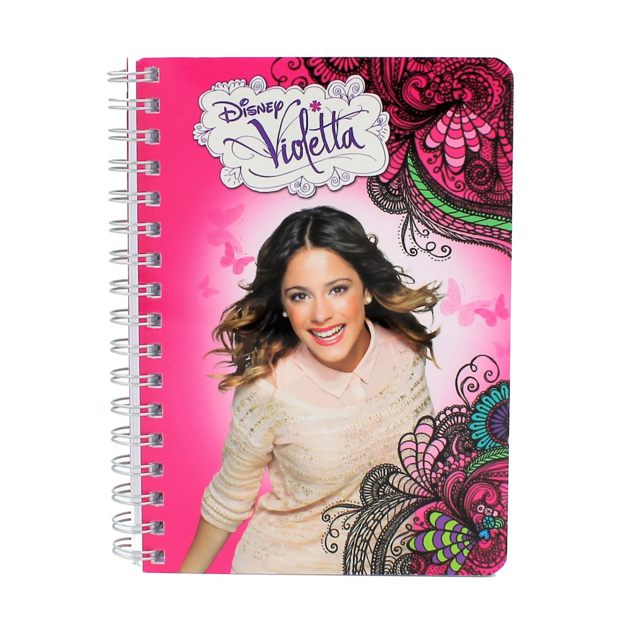 Carnetel A6 cu spirala Violetta 07
