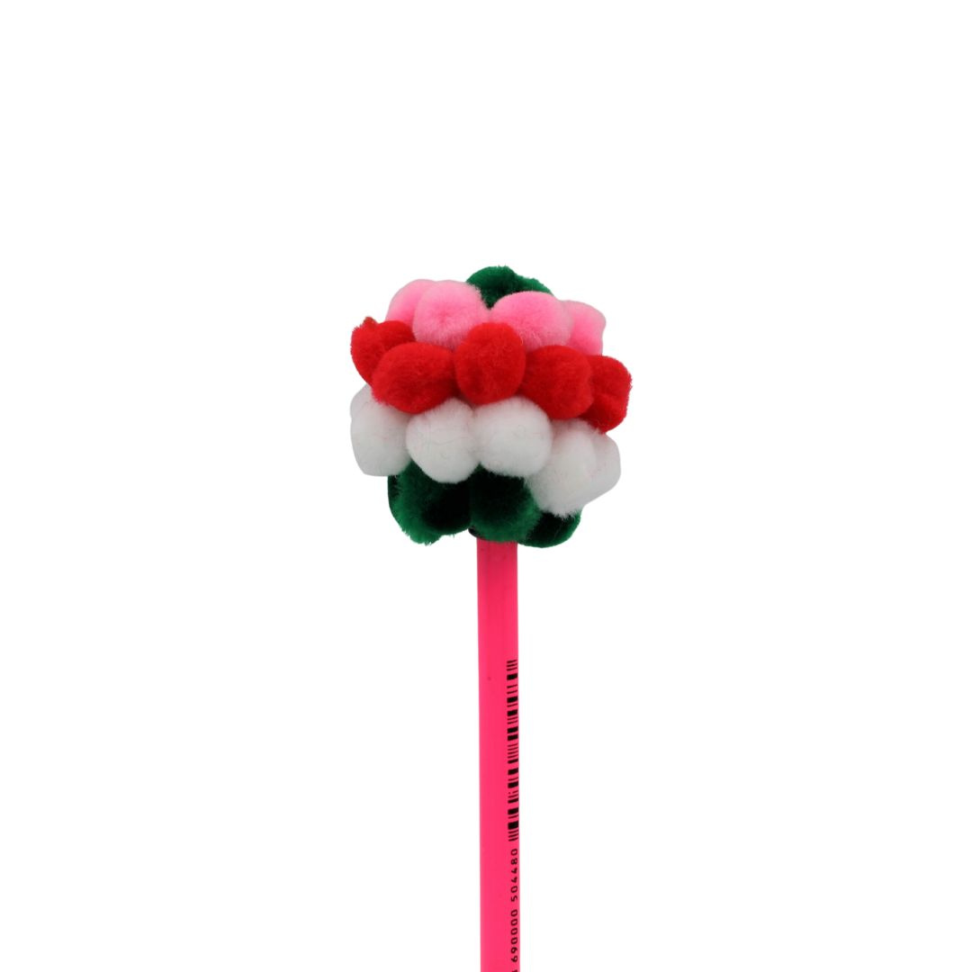 Creion figurină Flori predominant verde 22cm