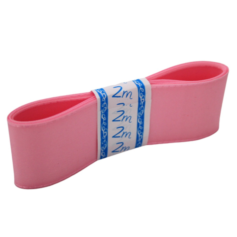 Panglică textilă ROZ 38mm x 2m