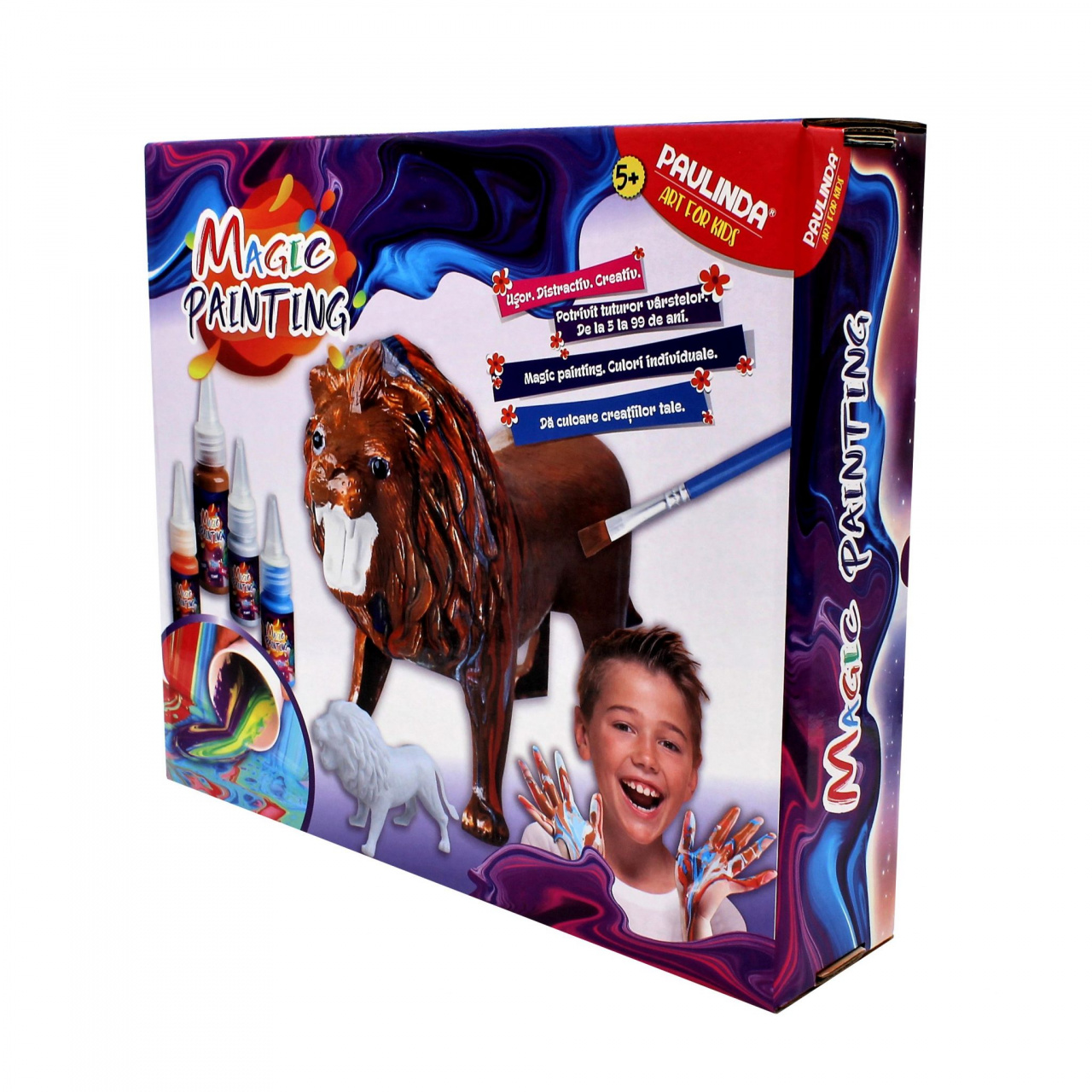 Set creativ pictura leu baieti fete