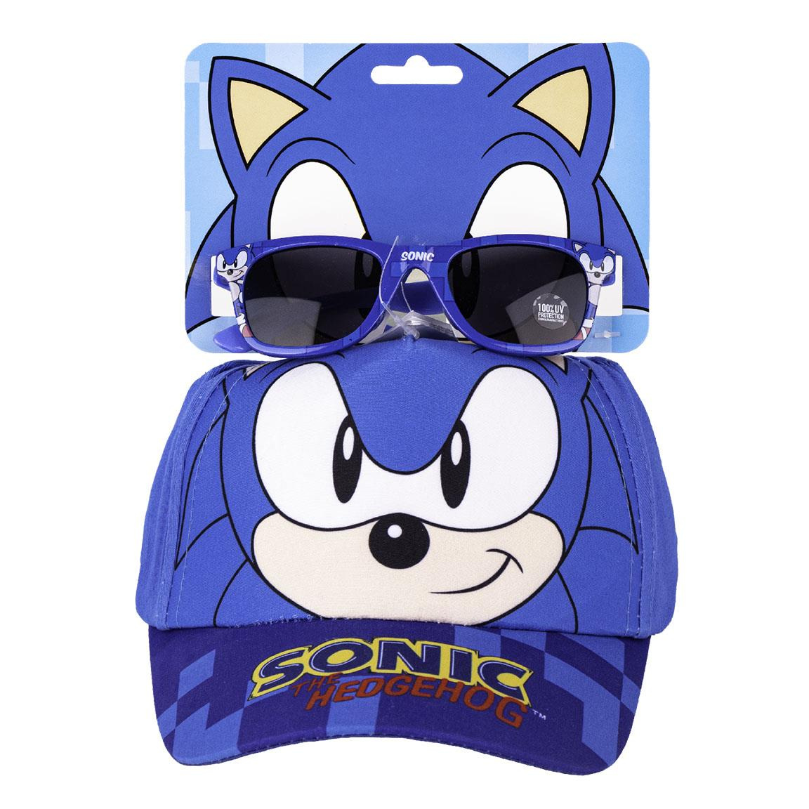 Set șapcă și ochelari licență Sonic