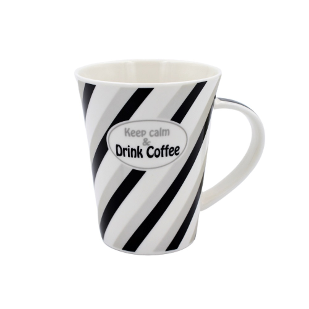 Cană din porțelan "Keep calm and drink coffee"