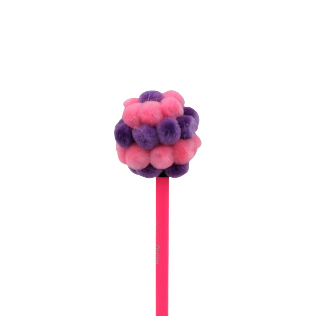 Creion figurină Flori predominant mov 22cm