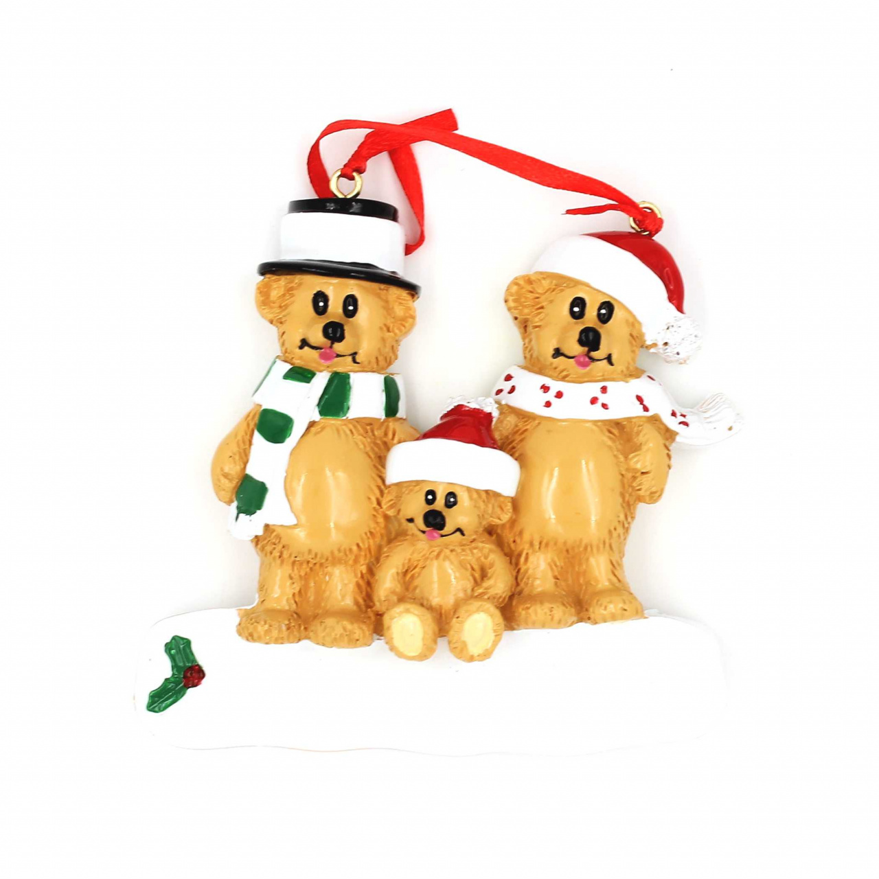 Decorațiune cu magnet - Familia de ursuleți „Ursulescu”