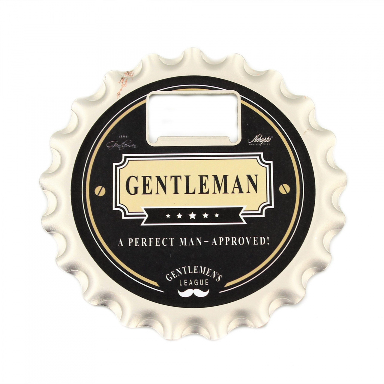 Desfăcător capace bere "A perfect man - Approved!"