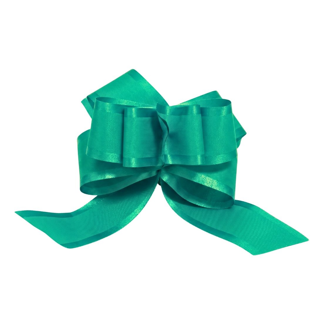 Fundă Flower, cu autoformare, culoarea turcoaz