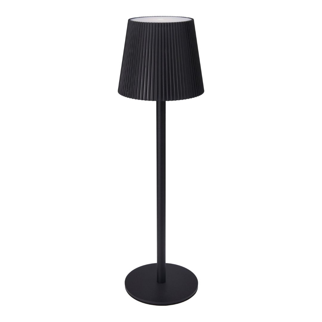 Lampă de masă, LED Touch, 10x36 cm, negru, 3 trepte de intensitate, lumină alb cald