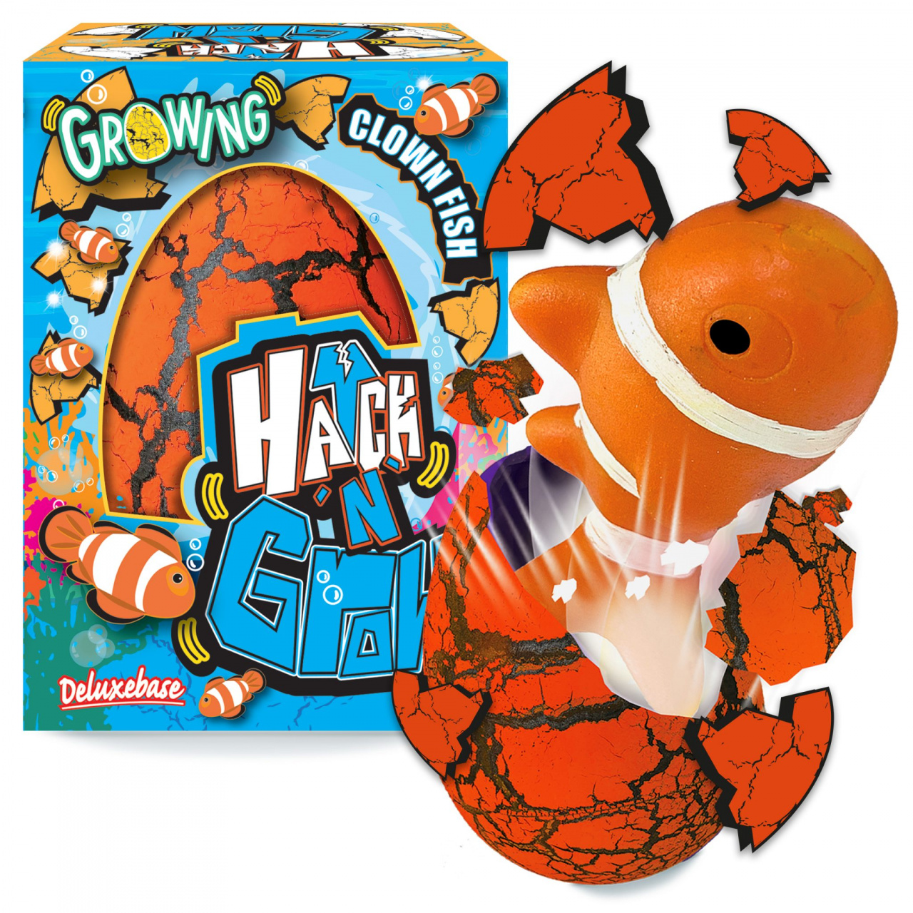 Ou figurină cu surpriză Clown fish