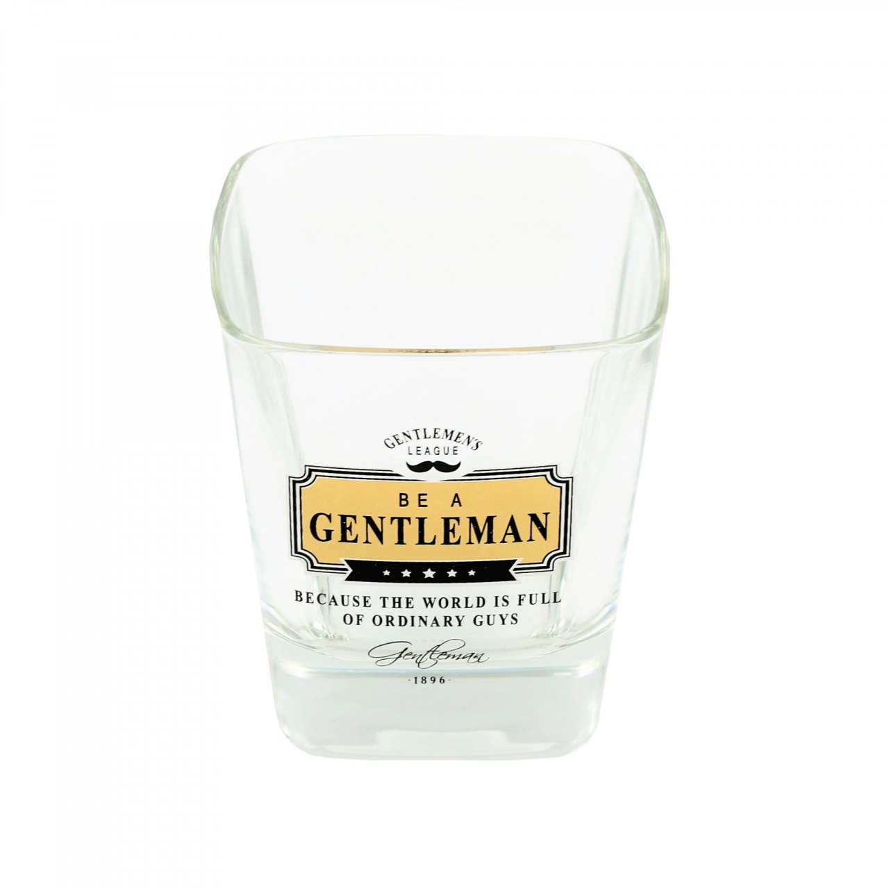 Pahar whisky "BE A GENTLEMAN"