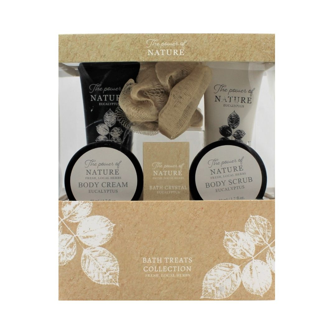 Set răsfăț Spa&Relax 6 piese eucalipt