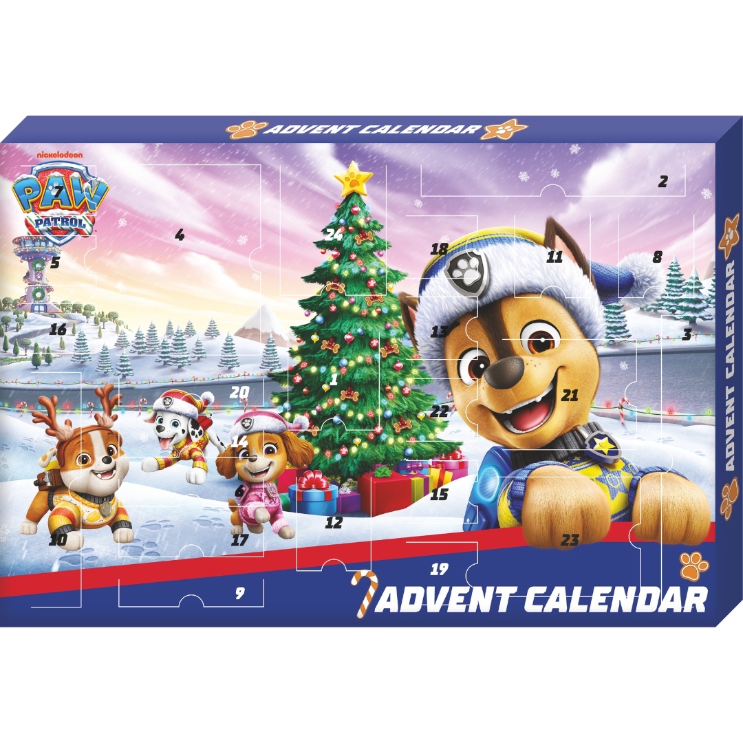 Calendar advent, Disney Paw Patrol, 24 de surprize creative pentru copii