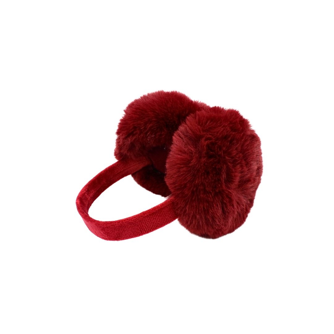 Căști pufoase pentru urechi Antonio, 94 g, Ø 14 cm, circumferință 44 cm, grena