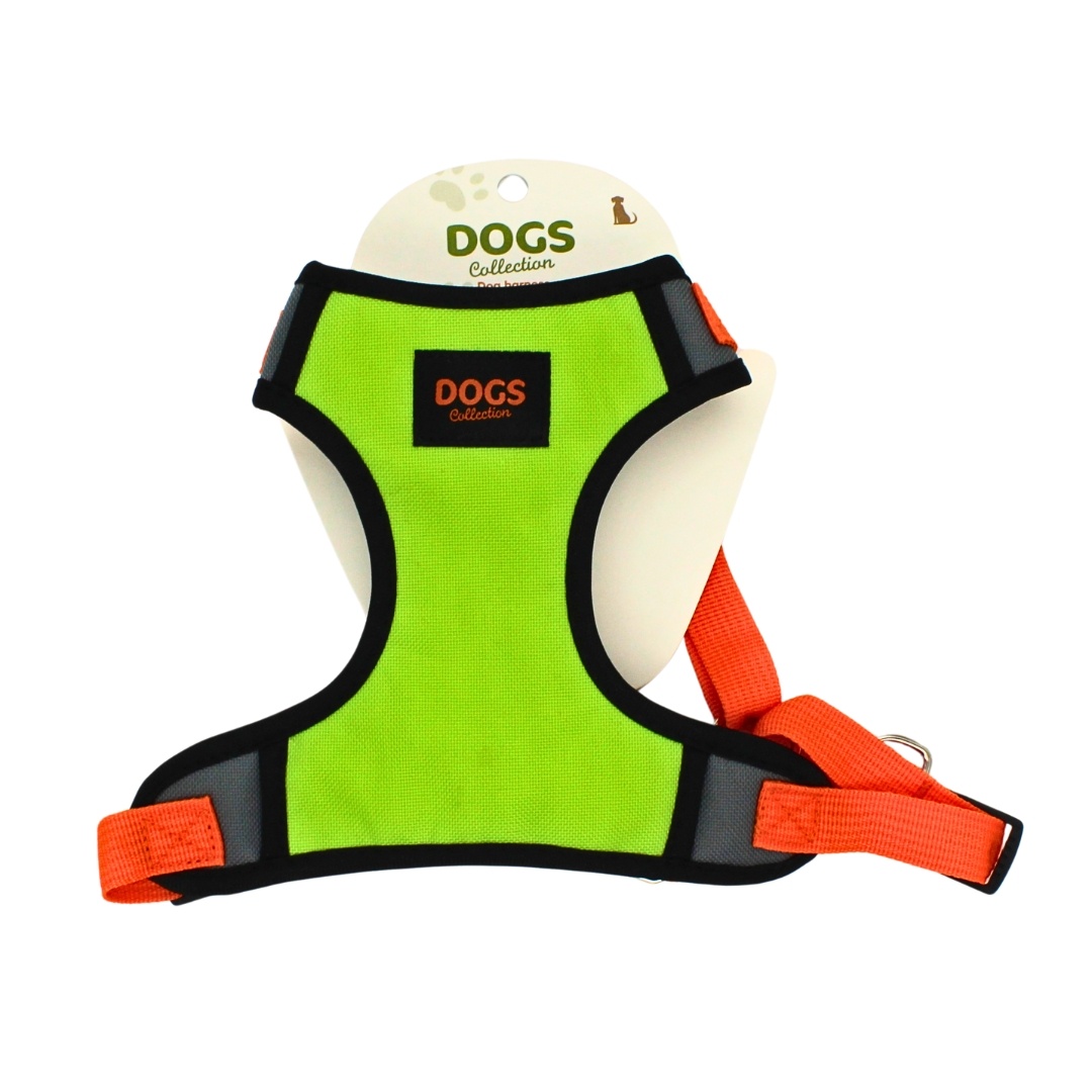 Ham verde reglabil pentru câini marimea M 42-50cm