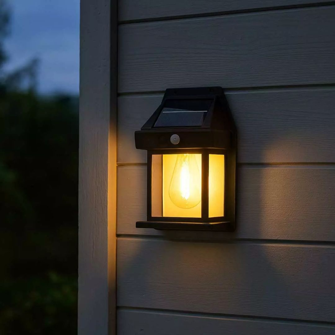 Lampă solară LED de exterior cu senzor de mișcare, pentru grădină și…