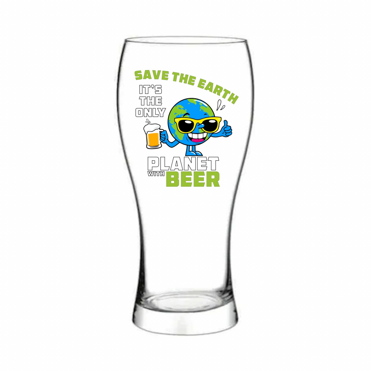 Pahar de bere SAVE THE EARTH