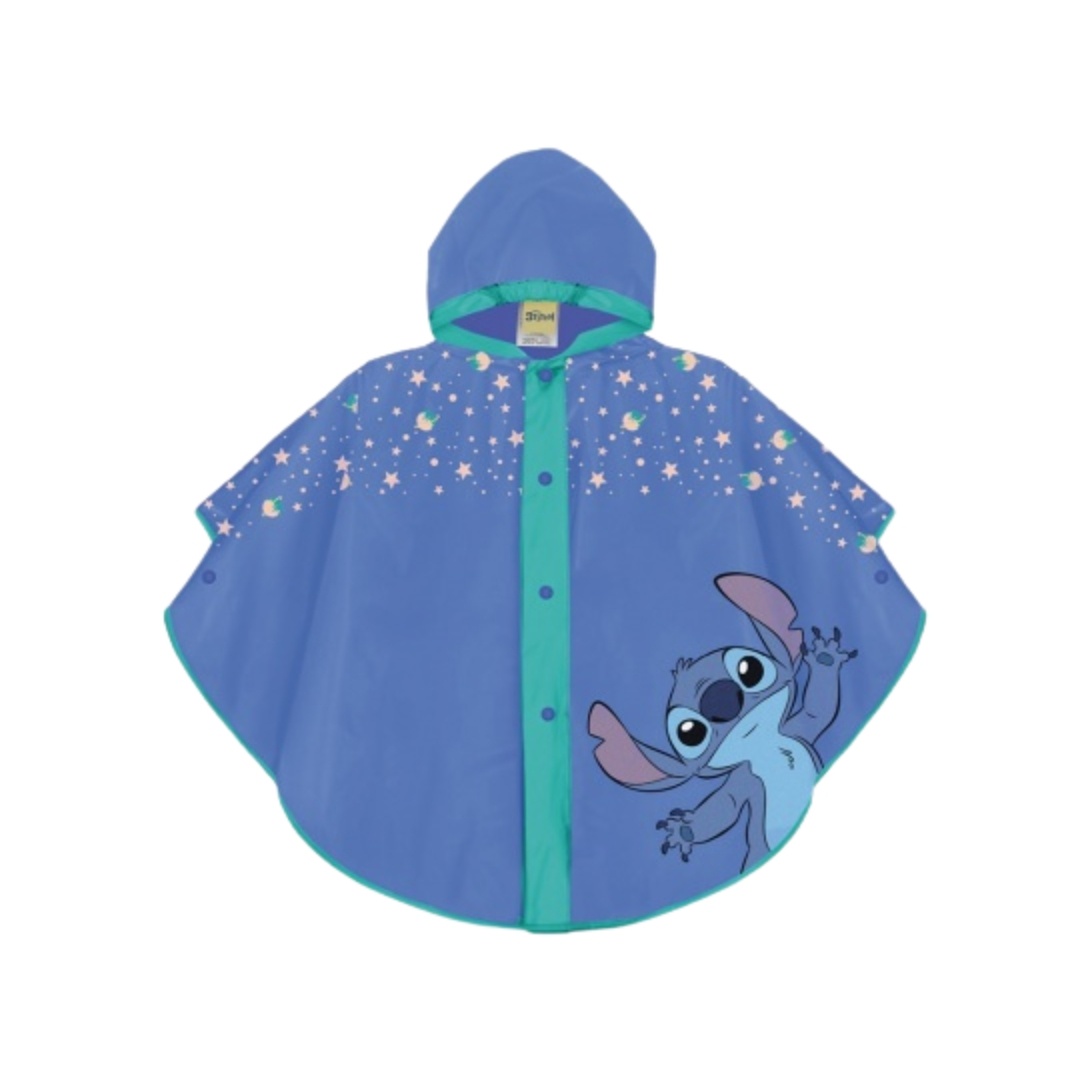 Pelerină de ploaie pentru băieți, Perletti, 3-6 ani, 98-116 cm, colecția Lilo & Stitch