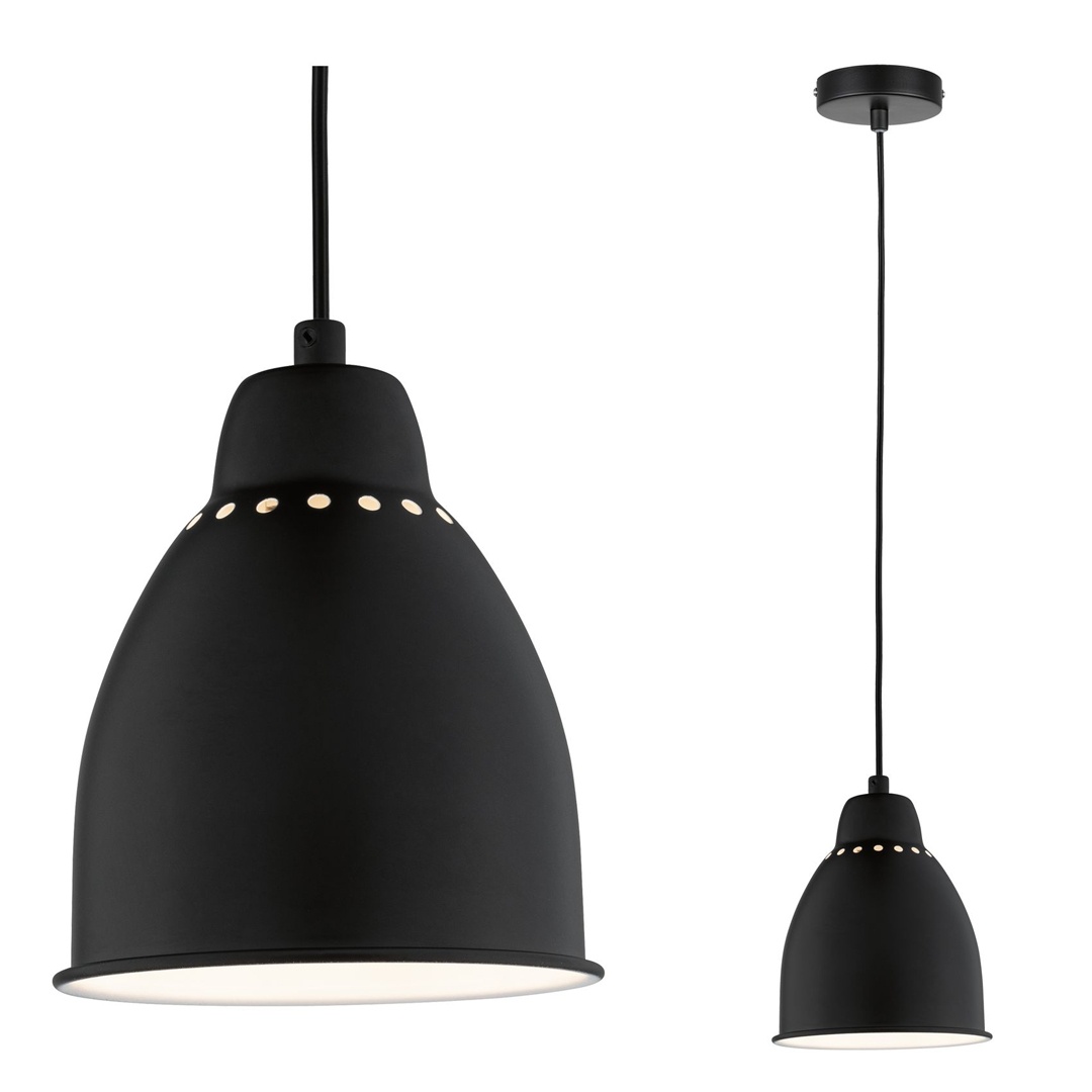 Pendul Neordic Hilla pentru plante, max. 1x40W, bec E27, culoare negru, 230V, din metal