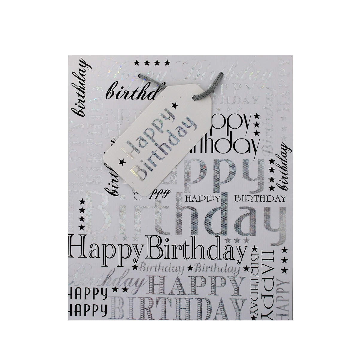 Punga cadou hartie M BIRTHDAY GENERIC