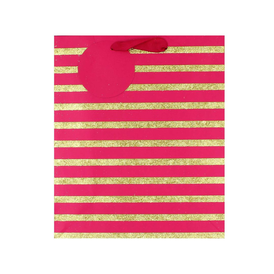 Punga SDE M PINK & GOLD GLITTER