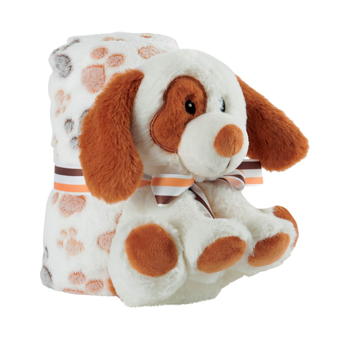 Set păturică și cățeluș pluș 22cm