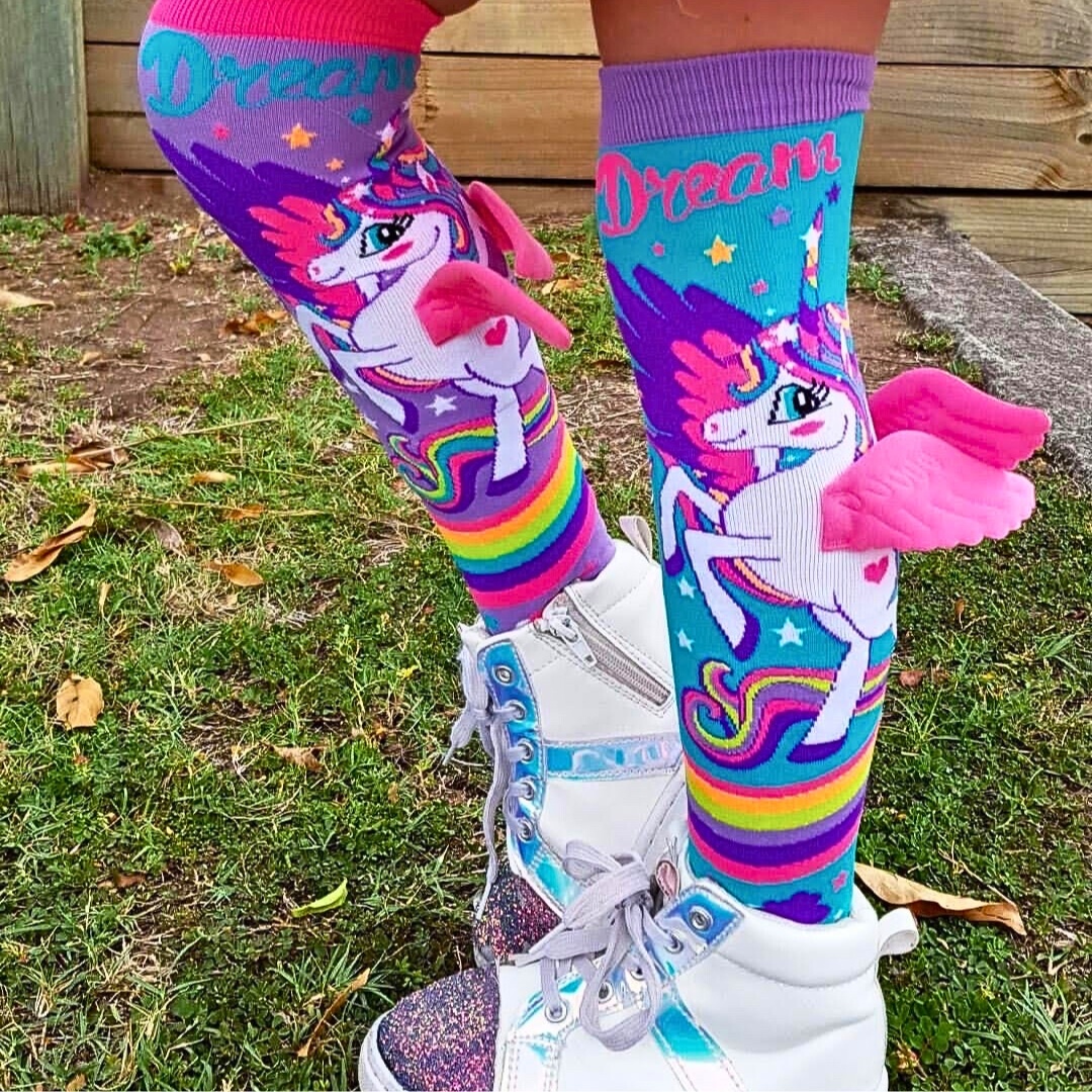 Șosete lungi colorate Madmia pentru fete Mini Pony 6-99 ani