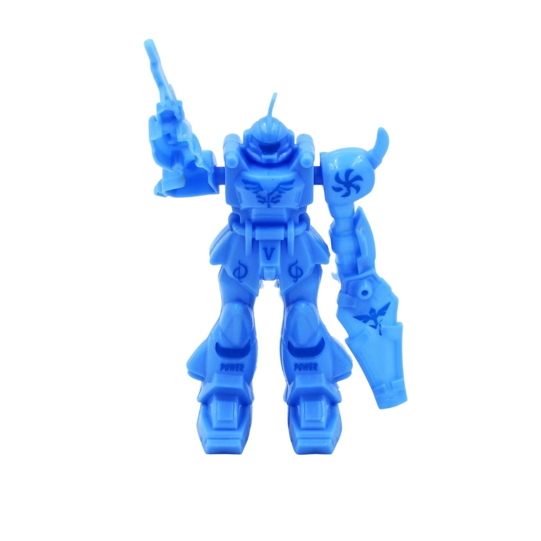Figurină roboțel de jucărie albastru