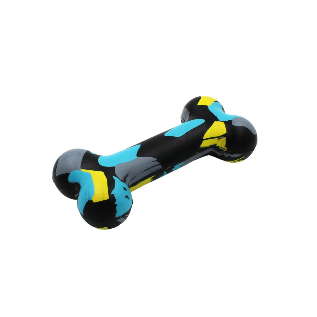 Jucărie os negru pentru căței 18cm