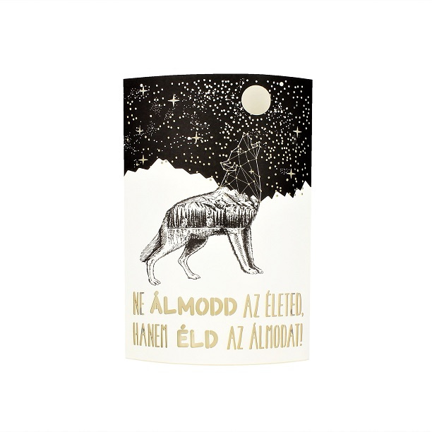 Lampa hartie Ne álmodd az életed hanem éld az álmodat!