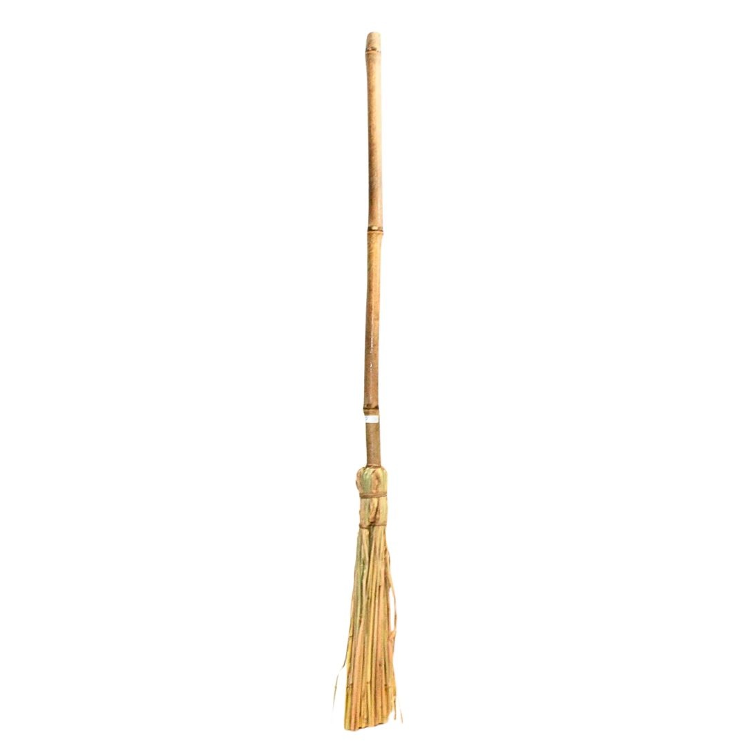 Matură decorativă, din paie, pentru a completa deghizarea de Halloween, 90 cm
