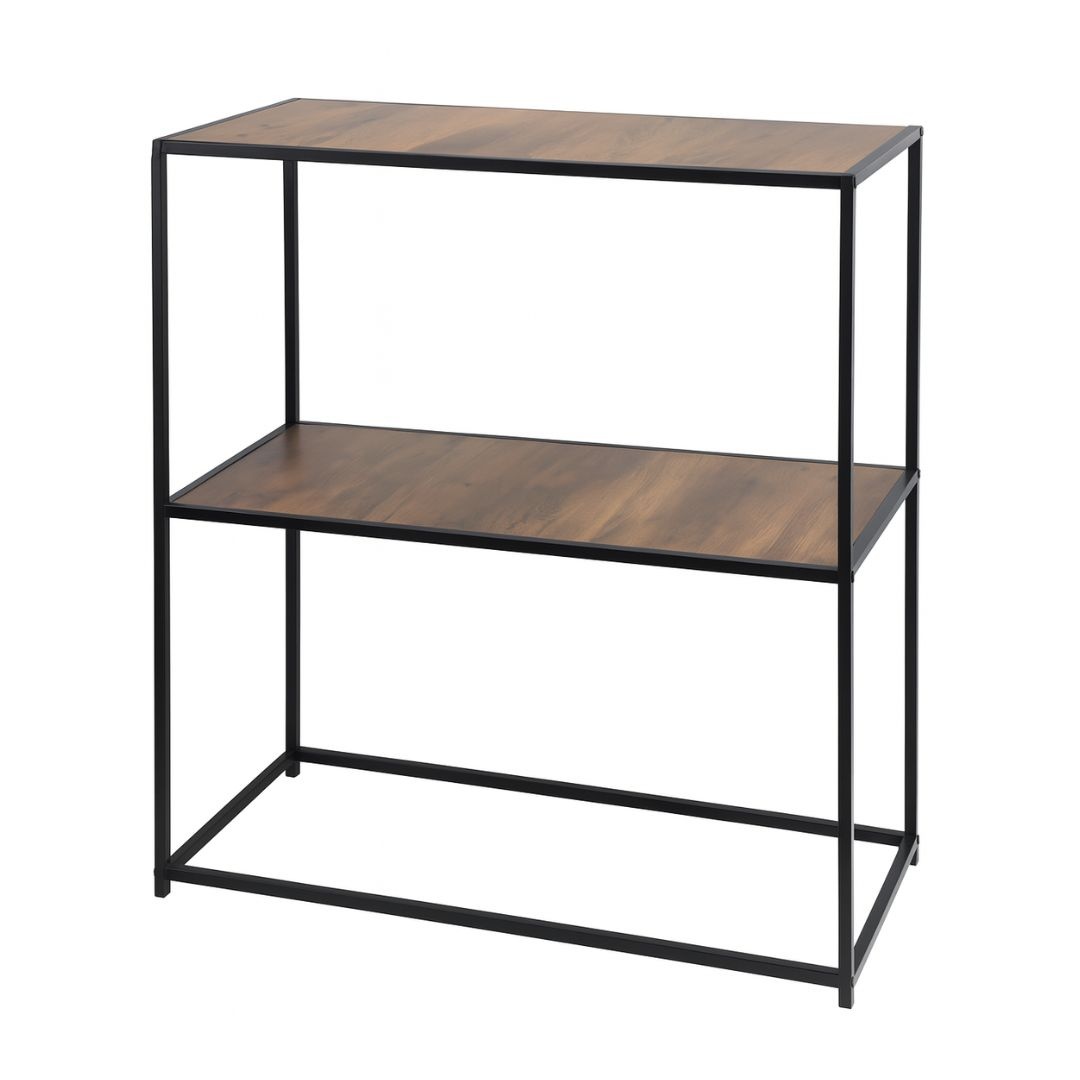 Mobilier multifuncțional, 2 niveluri, structură metalică + MDF, 70x31x85 cm